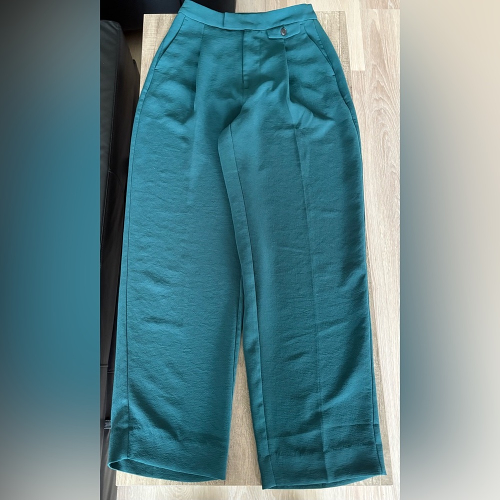 Madewell Teal Trousers